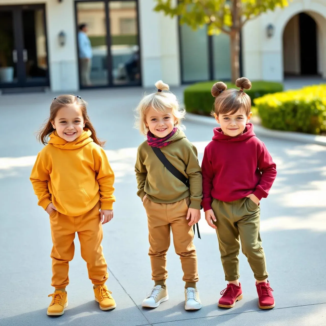 Kids streetwear outfit set for all seasons